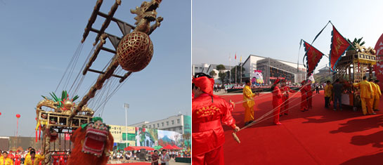 浙江《九獅圖》驚艷全場(chǎng)