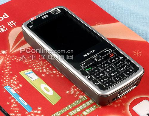 支持DVB-H諾基亞智能電視手機(jī)N77圖賞